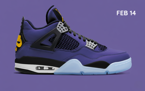 Air Jordan 4 “Lakeshow” Releases NBA All-Star Weekend 2026 (Los Angeles)