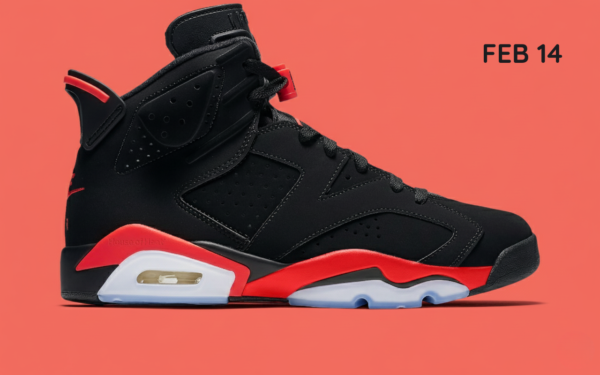 Air Jordan 6 "Reverse Infrared" Releases Feb. 14, 2026 (NBA All-Star Weekend)